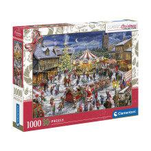 Jigsaw Puzzle Collection - The Christmas Fair 1000 Pieces - Puzzle For Adults 14-99 Years, Gift For Men/Women, Made In Italy, 81505
