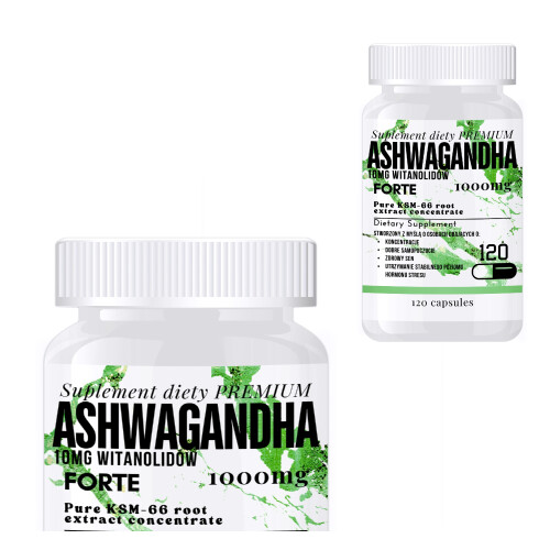 Ασβαγκάντα 200 mg, 10 mg βιτανολιδών, 120 κάψουλες