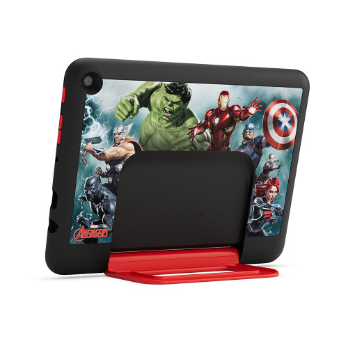 Amazon New Amazon Kid-Friendly Case for Fire HD 8 tablet (only compatible with 12th generation tablet), Marvel Avengers 2