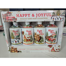 Collezione di Saponi Mani di Natale Felici e Gioiosi