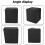 2Pcs Elastic Dust Cover for Flashforge Adventurer 5M 3D Printer Protective Enclosure Shield Against Dust Moisture 4
