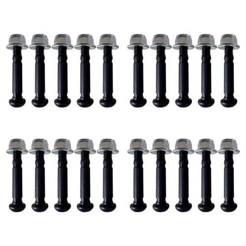 20 Pinos de Cisalhamento ASP2400D para Sopradores de Neve EGO de 2 Estágios, 24 e 28 Polegadas, Compatíveis com Os Modelos SNT2400 e SNT2800