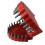 Fake Teeth Drill Bit Holder - Plastic Screwdriver Bit Organizer for Workshop, Garage DIY Tool Storage 1