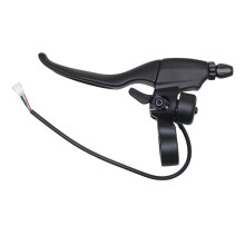 Scooter Brake Lever for Pure Air3 Aluminium Alloy Ergonomic Electric Scooter Brake Handle with Bell