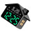 Voice Control Digital Alarm Clock Date Week Brightness Adjustment Electronic Table Clock with Night Light 12/24H 2