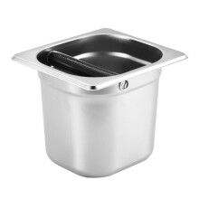 Koffiebak/Espressobak/Afvalbak van Roestvrij Staal met Antislip-Afval
