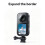 Protective Frame for  X6 Camera Rabbit Cage with 1/4" Interface Extended Frame Quick Release Protective Frame 6