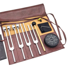 Tuning Forks for Healing Set, 128Hz 136.1Hz 256Hz 384Hz & Activator for Healing,Sound Therapy,Keep Body
