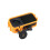 For  X6 Camera Expansion Frame Cold Shoe Mount Protective Cage Case with Tripod Screw Horizontal Frame Orange 4