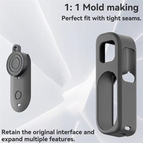 For  GO 3S Retro Bundle Silicone Protective Case Full Camera Coverage Precision Fit Access to All