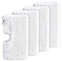 Compatible with for Steam Pocket Mop S3501 S3601 S3550 S3801 S3901 Washable Microfiber Mop Mats, Reusable, 4-Pack