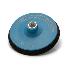 5 inch (125mm) Professional Polishing and Sanding Backing Pad for Rotary Polisher with M14x2 Thread and Hook and Loop Fastener - GP12622