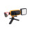For  X6 Camera Expansion Frame Cold Shoe Mount Protective Cage Case with Tripod Screw Horizontal Frame Orange 5