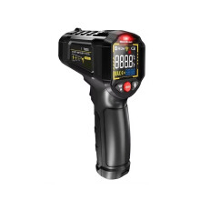 TH203 Infraröd Termometer Färgskärm Justerbar Emissivitet Kontaktfri Temperatur -50C-600C Digital IR-Pyrometer B