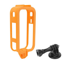 För X6 Kamerautbyggnadsram, Kallskofäste, Skyddande Burfodral med Stativskruv, Vertikal Ram, Orange.