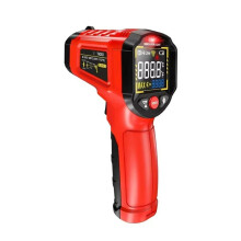 TH203 Infrarot-Thermometer mit Farbbildschirm, Einstellbarem Emissionsgrad, Berührungslos, Temperaturbereich -50 C Bis 600 C, Digitales IR-Pyrometer