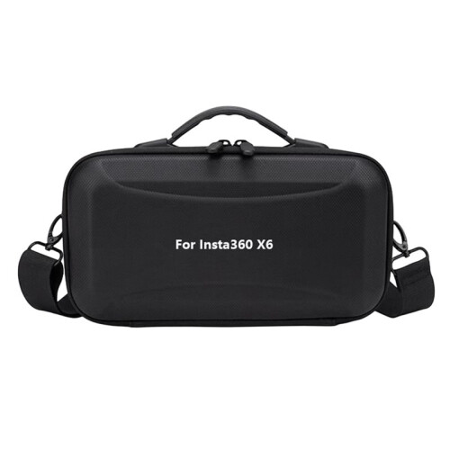 Carrying Case for  X6, Protective Carry Case with Shoulder Strap Hard Shell Storage Bag for Travel Case Black