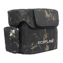 Étui de Transport pour Station D'Alimentation Portable Delta 2, Motif Camouflage, Idéal pour le Camping en Plein Air