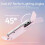 GL01 Magnetic Fill Light Adjustable Dual-Side Selfie Light 2700-6500K Dimmable Clip- Phone Light for Live Vlog 4
