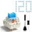 120Pcs  Mechanical Keyboard Switches, 3-Pin Clicker with Puller & Brush for Gaming Typing Replacement 1