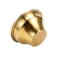 58 mm Espressoportafiltermandje met Variabele Diameter (Gaten van 0,25 mm) voor Verbeterde Crema en Rijke Smaakextractie Goud