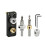Aluminum Profile Drill Guide Access Hole Drill Jig with M6 and M8 Step Drill Bits for 20 30 40 Series European Standard 1