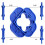 24pcs Wood Board Plastic Spacer Rings - Decking Shim Leveling Washers for Construction, Flooring, and DIY Projects 4