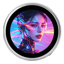 ESP32 S3 AI 1.85 Inch LCD for Xiaozhi Development Board 1.85inch LCD Round Touchscreen Electronic Badges Deepseek