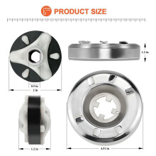 285785 Washer Clutch Assembly Kit & 285753A Motor Coupling Kit & 4pcs 80040 Washer Agitator Dogs for