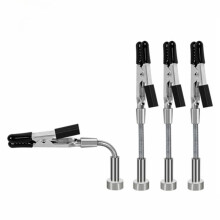 4Pcs Magnetic Helping Hands for Soldering Flexible Arms with Alligator Clips for PCB Circuit Board Repair & DIY Projects