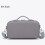Carrying Case for  X6, Protective Carry Case with Shoulder Strap Hard Shell Storage Bag for Travel Case Gray 6