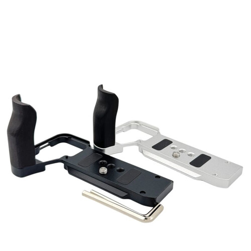 Camera Quick Release L Plate Base Hand Grip L Shape Grip for A7C2 Camera Accessories Black 2