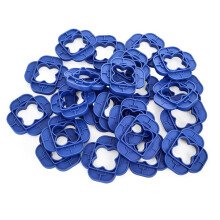 24pcs Wood Board Plastic Spacer Rings - Decking Shim Leveling Washers for Construction, Flooring, and DIY Projects
