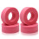 Inserções de Espuma Externa Macia de 1,9 Polegadas (4 Peças) para Pneus de Roda de 1,9 Polegadas de RC Crawler para Axial SCX10 90046 TRX4 Vermelho 1