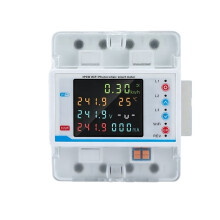 3 Phase Tuya WiFi  Bi-Directional  Power KWh Meter Leakage over Under Voltage Protector Relay