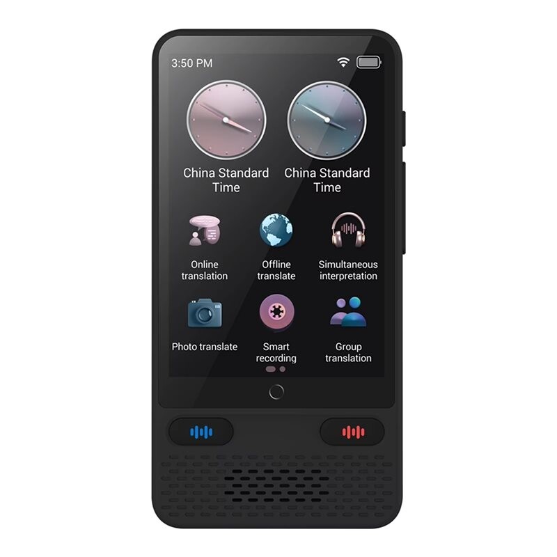 Portable Language Translator Device S85 with 138 Languages Voice ...