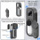 For  GO 3S Retro Bundle Silicone Protective Case Full Camera Coverage Precision Fit Access to All 5