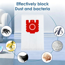 Dust Bag for 3D FJM AirClean S6000-S6999 S700-S799 Complete C1 Compact C1 C2 Vacuum Cleaner Replacement Parts