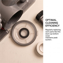 Vacuum Dustcup Cover Compatible with Mijia G20 / G20 Max/ D205 / D206 Vacuum Cleaner Replacement Dustcup Botton Cap Parts