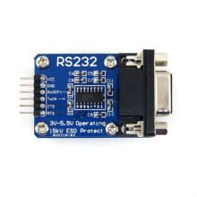 Carte RS232 Vers TTL SP3232 Convertisseur Série Vers TTL CC 3 V-5,5 V avec Câble ESD 6 Broches
