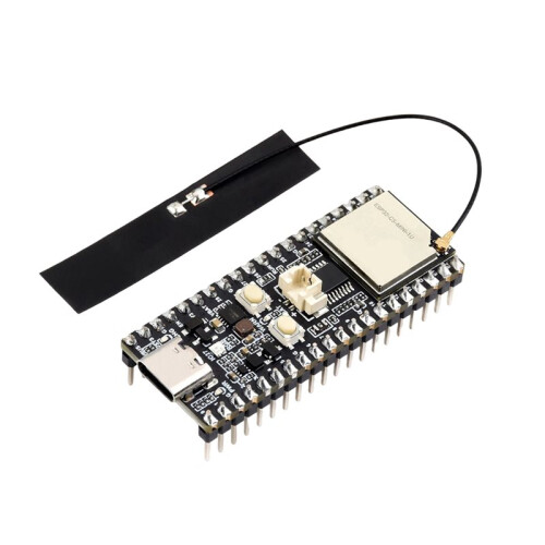 ESP32-C5--UM Dual-Band Dev Board External FPC Antenna Version WiFi 6 BLE5 ESP32-C5--1 Module Soldered Headers
