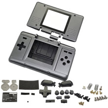 For NDS Housing Replacement Case Cover with Buttons Sticker for NDS Gaming Accessories A