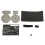 For NDS Housing Replacement Case Cover with Buttons Sticker for NDS Gaming Accessories A 6