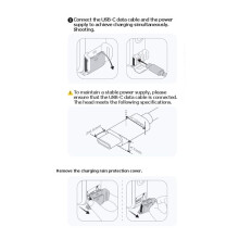 Weerbestendige USB-Oplaadhoes voor X6 Utility Frame, Geschikt voor Quick Reader en 512GB SSD