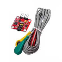 Sensor de Señal Muscular, Controlador de Sensor EMG, Detecta la Actividad Muscular, Placa de Desarrollo para Dispositivos Portátiles para