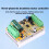 380W BLDC 3-Phases Brushless Motor Controller Board No Hall Sensor DC6.5-50V 16A PWM Driver Module for Electronics 3