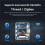 Waveshare ESP32-C5 1.69Inch Touch LCD Development Board Without Battery Dual-Band WiFi6 BLE5 Thread Zigbee AI Voice Interaction 8
