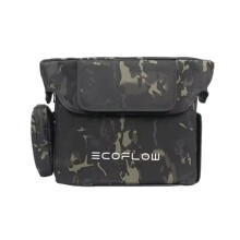 Étui de Transport pour Station D'Alimentation Portable Delta 2, Motif Camouflage, Idéal pour le Camping en Plein Air