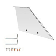 27151 Protection de Dérive en Acier Inoxydable pour Moteur pour 150-175 CV 2 et 4 Temps (à Partir de 1984) - Protection D'Aileron Arrière de