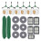 Accessories Kit for    405 Combo/505 Combo Robot Vacuum Cleaner,Include Main Brushes,Dust Bags Mop Pads 1